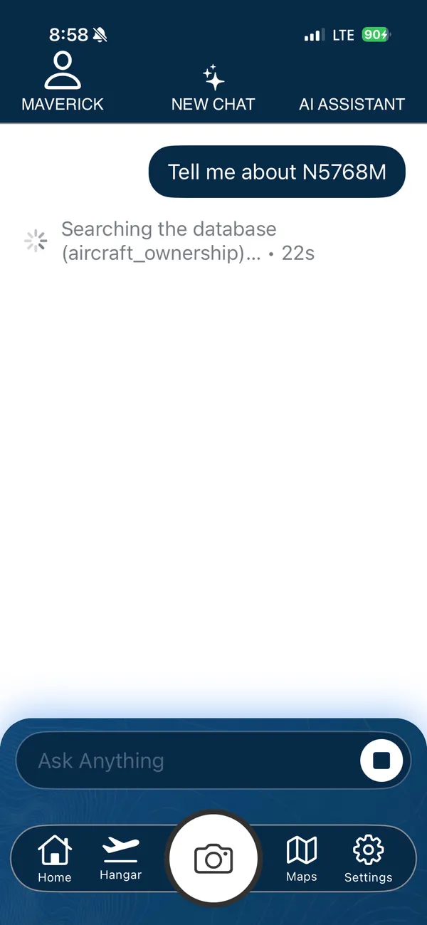 SpotterLog Aviation AI pre-purchase aircraft history on iPhone